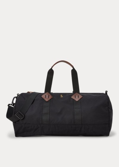 Bolsos De Lona Polo Ralph Lauren Hombre Negros - Lightweight Mountain - LVJAT1792